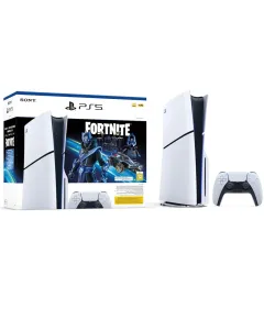 Sony Playstation 5 1tb Storage Slim Disk Fortnite Edition Console White - R2