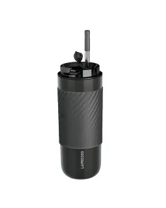 Lepresso Thermal Tumbler With Infusion Filter - Grey