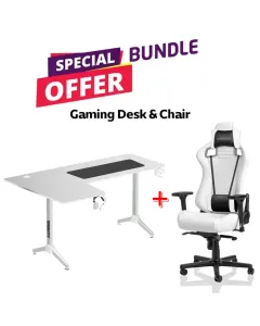 Gamvity Professional Gaming Desk L Shaped - Left With Gaming Chair