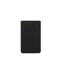 Sinjimoru Pouch Flap Secure Card Holder For Phone - Black