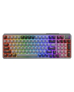 Cooler Master Mk770 Hybrid Wireless - Rgb Kailh Box V2 White Switch Hot-swap Mechanical Gaming Keyboard - Space Gray (English)