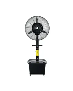 Powerology Industrial Fan Mist Spray & Humidifier - Black