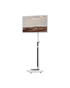 Powerology 32" Android Smart Screen With 1080p Full Hd Resolution, 15000mah Battery Capacity, Built-in Battery, 13mp Camera, 128gb Internal Storage - White