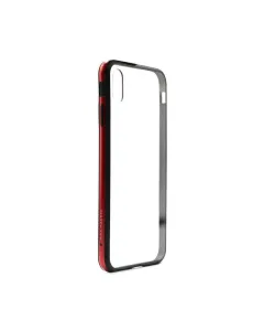Viva Madrid Borde Transparent Back Case Compatible For Iphone Xs Max - Red