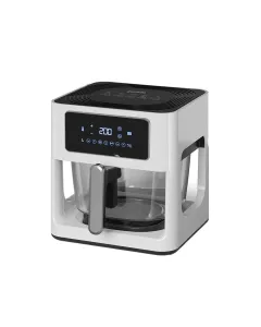 Porodo Lifestyle 5l Glass Pot Air Fryer - White