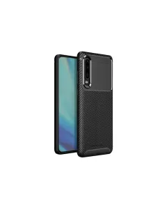 Viva Madrid Vanguard Sleek Back Case Compatible For Huawei P30 Carbon Black