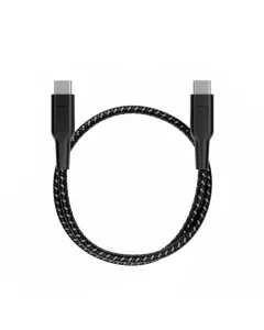 Powerology 60w C-c 30cm V2.0 Cables For Iphone - Black