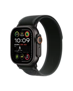Apple Watch Ultra 2 Gps + Cellular 49mm Black Titanium Case With Black Trail Loop - M/l