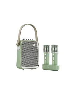 Divoom Songbird-hq Portable Karaoke Bluetooth Speaker - Green