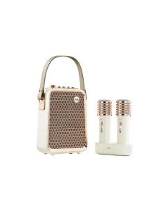 Divoom Songbird-hq Portable Karaoke Bluetooth Speaker - White