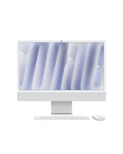 Apple Imac M4 24-inch 4.5k Retina Display With 8‑core Cpu 8‑core Gpu 16gb 256gb Ssd - Silver (Arabic)