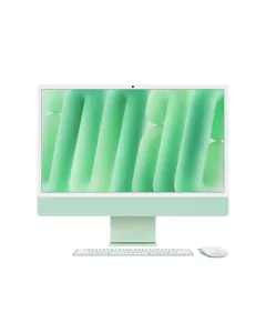 Apple Imac M4 24-inch 4.5k Retina Display With 10‑core Cpu 10‑core Gpu 16gb 256gb Ssd - Green (Arabic)