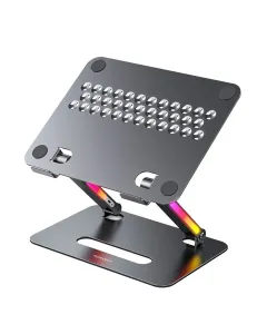 Porodo 17.3" Aluminum Laptop Stand - Gray