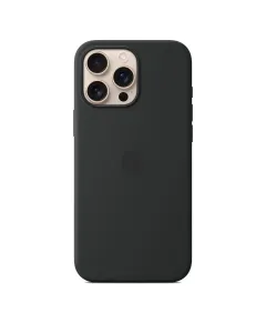 Apple Iphone 16 Pro Max Silicone Case With Magsafe - Black