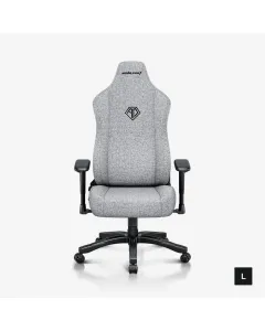 AndaSeat NOVIS Large Gaming Chair Linen Fabric - Ash Gray