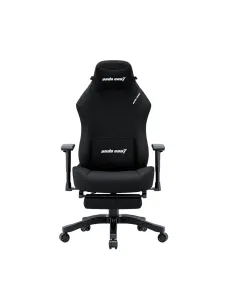 Andaseat Luna Pro Series Gaming Chair With Footrest - Black Fabric