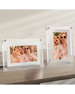 Powerology 10'' Smart Frame Digital Photo Display - White (1Pcs)
