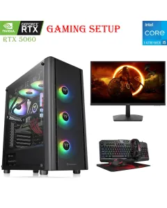 Gaming Pc Bundle – Intel Core I5 14th Gen With 27" Fhd Gaming Monitor & Gaming Kit