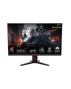 GAMEON GOMD27QHD240IPS Dominator Series 27" QHD, 240Hz, MPRT 0.5ms, HDMI 2.1, Fast IPS Gaming Monitor (Supports PS5) - Black