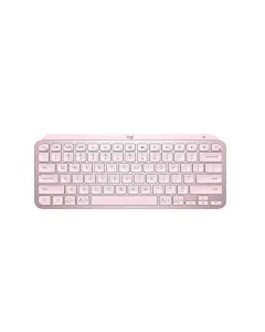 Logitech MX Keys Mini Bluetooth Illuminated Keyboard, English - Rose Pink