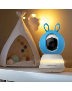 Powerology Monitor & App Baby Camera - Blue/Pink