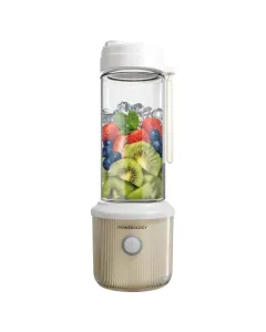 Powerology Press & Refresh Portable Blender - White
