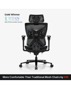 Andaseat X-air Pro Series Mesh Office Gaming Chair - Black