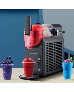 Powerology Aqua Frost Instant Slushie Machine - Black
