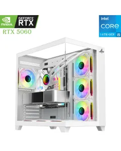 Gaming PC SHARX – Intel Core i5 14th Gen | RTX 5060 8GB | 16GB RAM | 1TB SSD