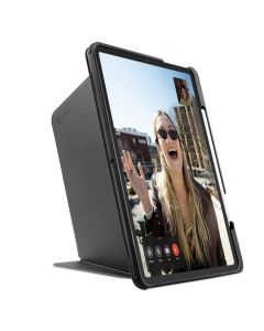 Tomtoc Vertical Case for iPad Pro 12.9" (2021) Protective Case with Pencil Holder - Black