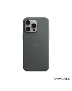 Apple Iphone 15 Pro Max 6.7-inch Finewoven Case With Magsafe — Evergreen