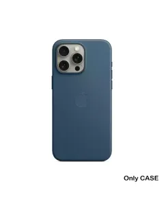 Apple Iphone 15 Pro Max 6.7-inch Finewoven Case With Magsafe — Pacific Blue