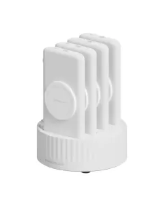 Powerology 4 In 1 Powerbank Terminal 10000 Mah, Built-in Cable - Magsafe - White