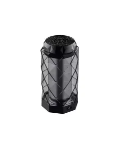 Green Lion Crystal Bakhour Incense Burner - Black