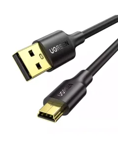 Ugreen Usb A Male To Mini 5 Pin Male Cable 3m - Black