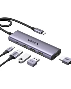 Ugreen 5-in-1 Usb-c Hub (100w Pd, 4k@30hz Hdmi)