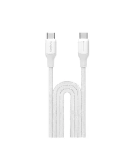 Momax 1-link Flow Cc 100w Usb-c Braided Cable (3m) - White