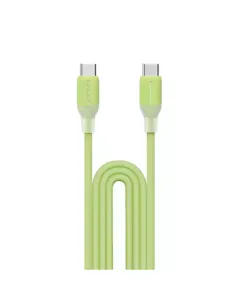 Momax 1-link Flow Cc X 60w Usb-c Cable (1.2m) - Green