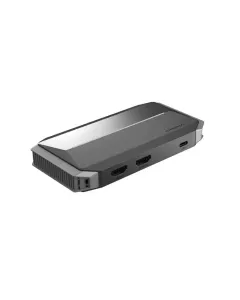 Powerology Capture Card C 3.2 Gen1 Input & Loopout: Hdmi 2.0, Aux 1*(Out, In, Mic) Support 4k/30hz