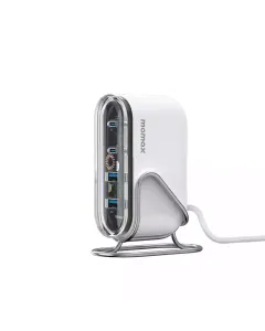 Momax 1-charge Flow 4-port 80w Gan Desktop Charger Usb-c & Usb-a
