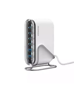 Momax 1-charge Flow+ 6-port 120w Gan Desktop Charger Usb-c & Usb-a