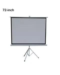 Green Lion Projector Tripod Screen 72" - Matte White