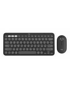 Logitech Keyboard & Mouse Pebble 2 Combo - Tonal Graphite (English/arabic)