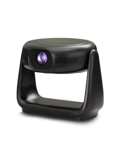 Powerology 300 Ansi Lumens Full Hd Portable Projector With Built-in Battery And Lcd Light