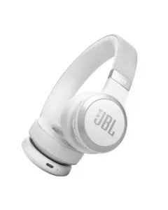 JBL Live 670NC Wireless On-Ear Headphones - White