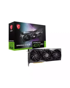 Msi Nvidia Geforce 4070 Super Gaming X Slim 12gb Gddr6x Dlss 3 Graphics Card - Black