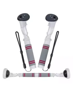 Handles Extension Grips For Meta Quest 3/2/pro Controller-white