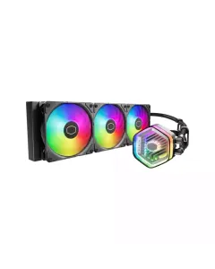 Cooler Master Masterliquid 360 Atmos Argb Cpu Liquid Cooler - Black