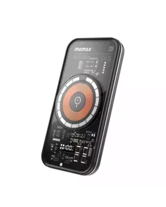 Momax Q.mag Power 13 10000mah Magnetic Wireless Charging Power Bank - Black