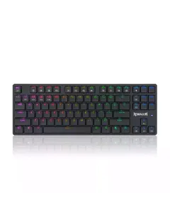 Redragon Anubis Tri Mode Rgb 87 Keys Mechanical Gaming Keyboard Black Brown Switch (K539rgb) (English)
